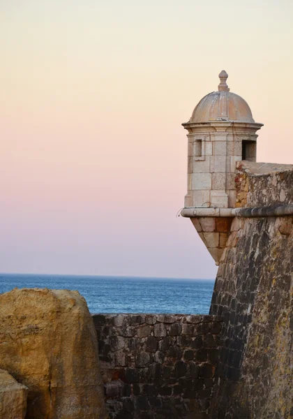 Fort van Lagos, Algarve, Portugal — Stockfoto