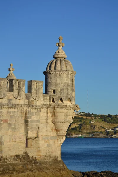 Yksityiskohta Belem Tower — kuvapankkivalokuva