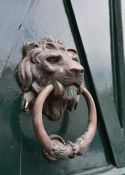 Poignée de porte antique décorative — Photo