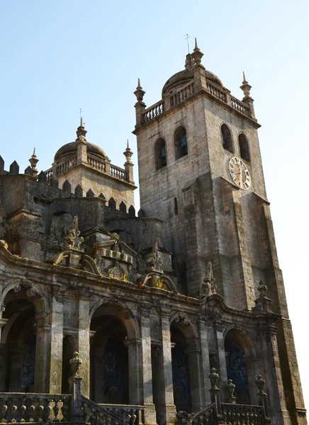 Kathedraal van Porto in Porto, Portugal Rechtenvrije Stockafbeeldingen