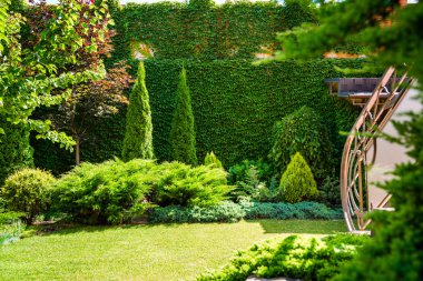 Modern peyzaj tasarımı