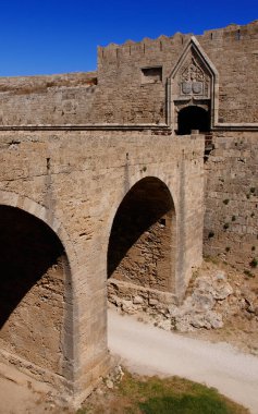  Aziz John 'un Kapısı Red Gate, Rodos, Yunanistan olarak da bilinir.