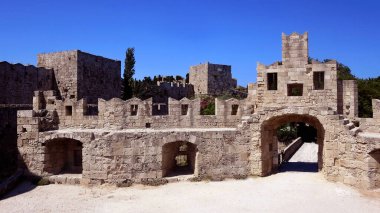  Saint Paul Gate, Eski Rodos Kasabası, UNESCO miras bölgesi, Rodos, Yunanistan