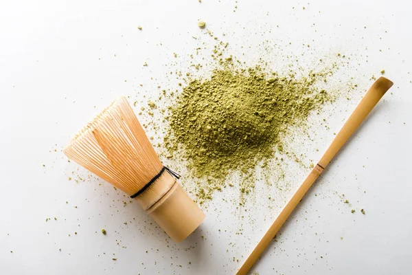 Set for making Japanese match tea — Stock Photo, Image