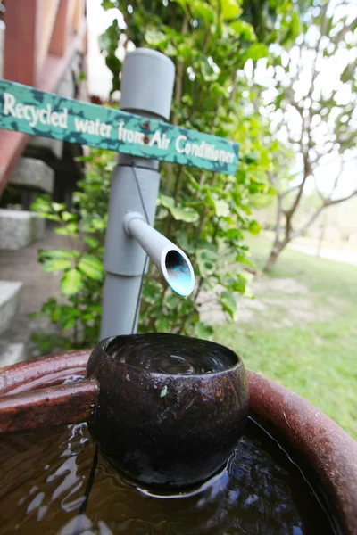 Recyclingwasserkonzept — Stockfoto