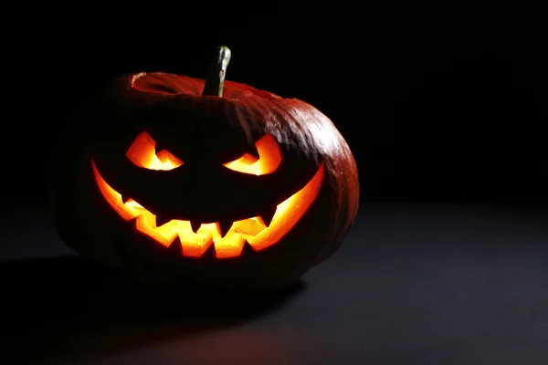Testa di zucca Halloween — Foto Stock