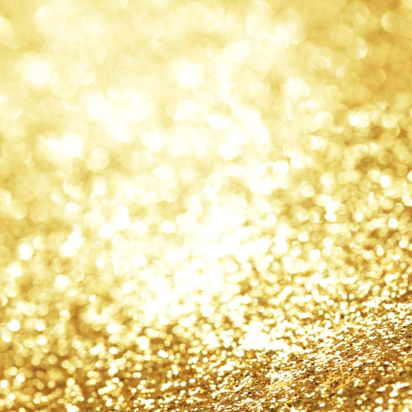 Gouden bokeh achtergrond — Stockfoto