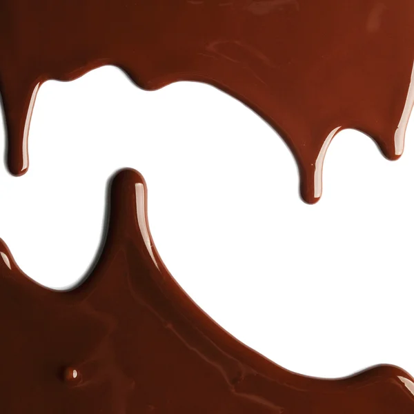 热融化的巧克力 — 图库照片