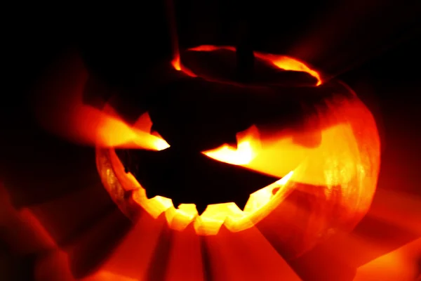 Calabaza de Halloween brillante — Foto de Stock