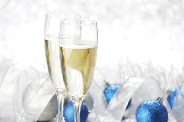 Nyår Champagne — Stockfoto