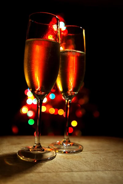Flauti di champagne — Foto Stock