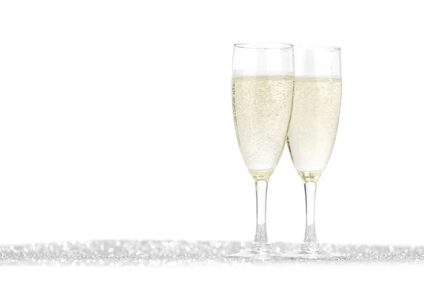 两杯香槟 — 图库照片