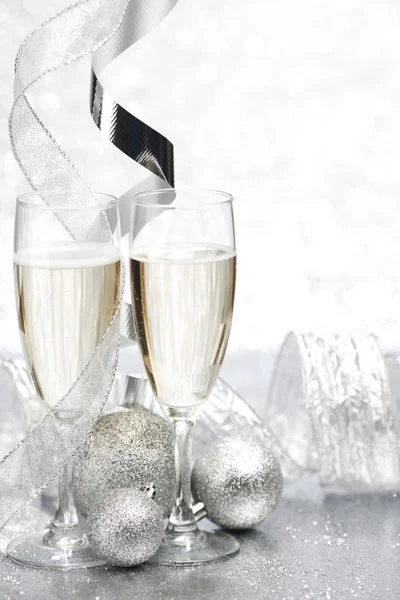 Champagne en decor — Stockfoto