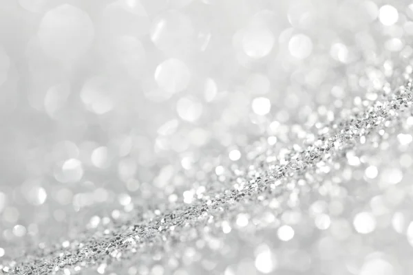 Zilveren glitter achtergrond — Stockfoto