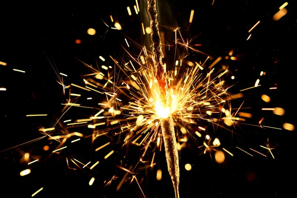 Holiday sparkler — Stock Photo, Image