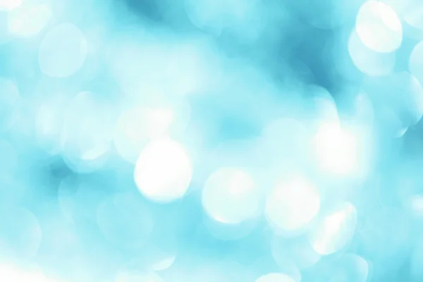 Blue bokeh light background — Stock Photo, Image