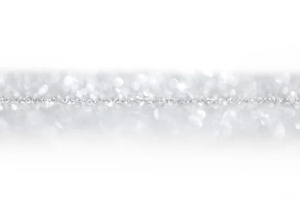 Silver glitter background — Stock Photo, Image