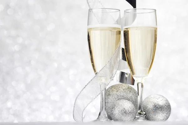 Champagne en decor — Stockfoto