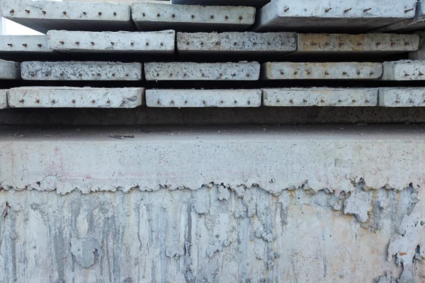 Stock concrete precast slabs — Stock Photo, Image