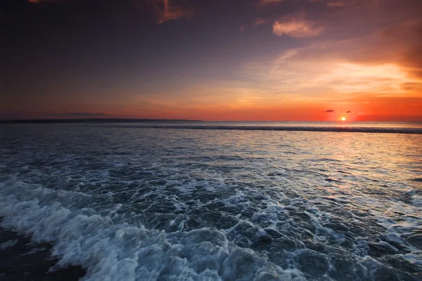 Zonsondergang op Bali — Stockfoto