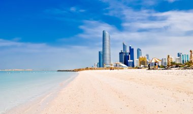 plaj abu Dhabi, Birleşik Arap Emirlikleri