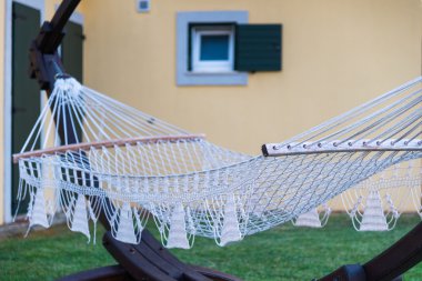 Bir otel kompleksi villada tatil