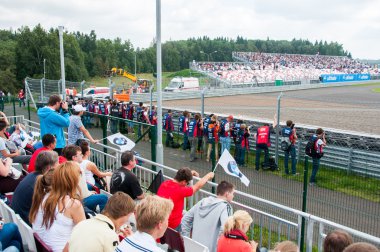DTM (Deutsche Tourenwagen Meisterschaft) üzerinde Mrw (Moscow Raceway), Moskova, Rusya, 2013-08-04