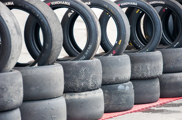 DTM (Deutsche Tourenwagen Meisterschaft) on MRW (Moscow RaceWay), Moscow, Russia, 2013-08-04 — Stock Photo, Image