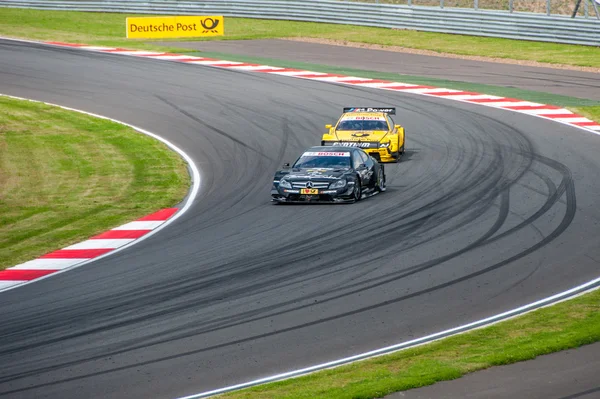 DTM (Deutsche Tourenwagen Meisterschaft) on MRW (Moscow RaceWay), Moscow, Russia, 2013.08.04 — Stock Photo, Image