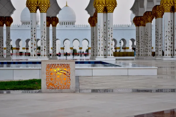 La mezquita Sheikh Zayed — Foto de Stock