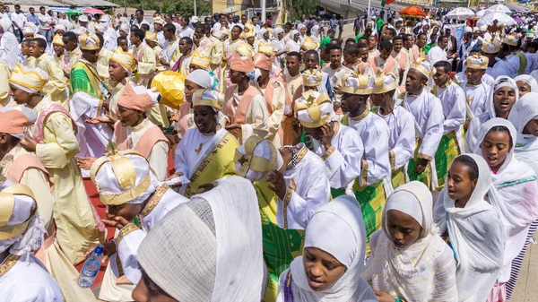 2016 timket vieringen in Ethiopië — Stockfoto