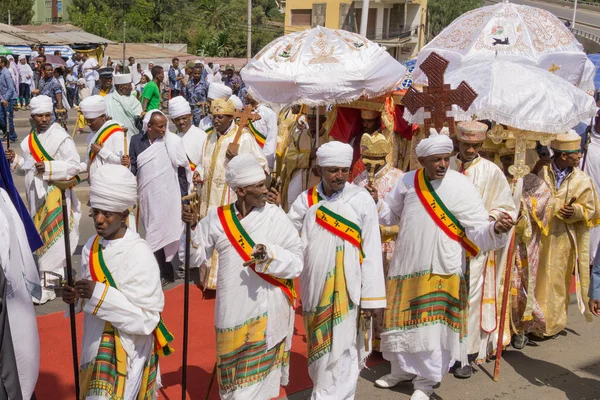 Célébrations Timket 2016 en Éthiopie — Photo