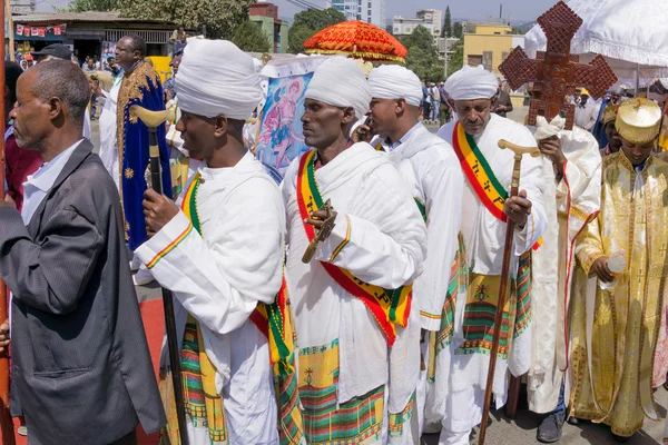 2016 timket vieringen in Ethiopië — Stockfoto