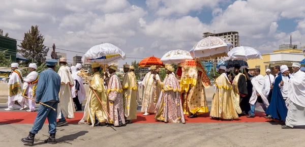 2016 timket vieringen in Ethiopië — Stockfoto