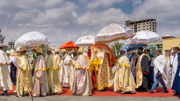 2016 timket vieringen in Ethiopië — Stockfoto