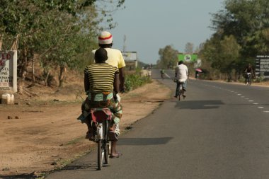 Malavi birincil araç olarak Bisiklete binme
