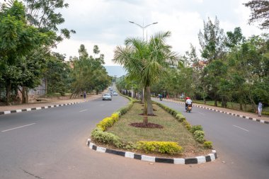 One of the cleanest cities in Africa, Kigali clipart