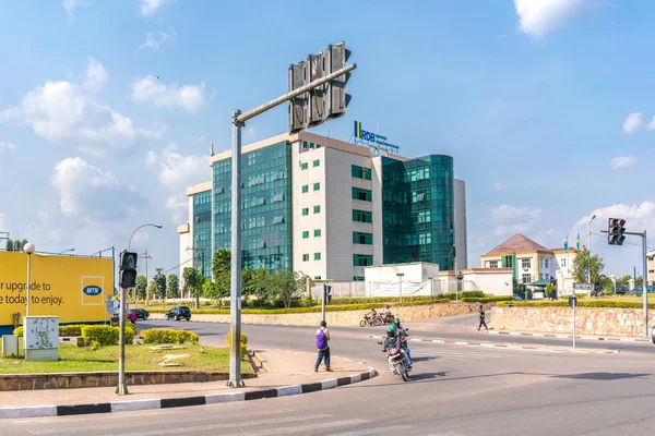 Een van de schoonste steden van Afrika, Kigali — Stockfoto