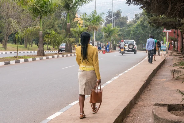 Uma das cidades mais limpas da África, Kigali — Fotografia de Stock