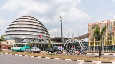 One of the cleanest cities in Africa, Kigali clipart