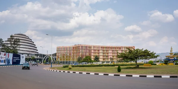 One of the cleanest cities in Africa, Kigali — Stock Photo, Image