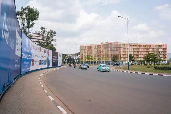 Jednym z najczystszych miast w Afryce, Kigali — Zdjęcie stockowe