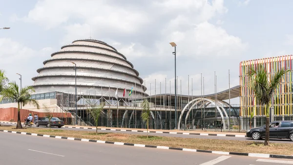 Una de las ciudades más limpias de África, Kigali — Foto de Stock