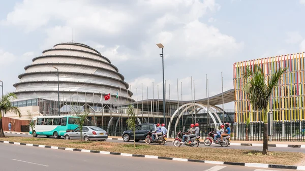 Jednym z najczystszych miast w Afryce, Kigali — Zdjęcie stockowe