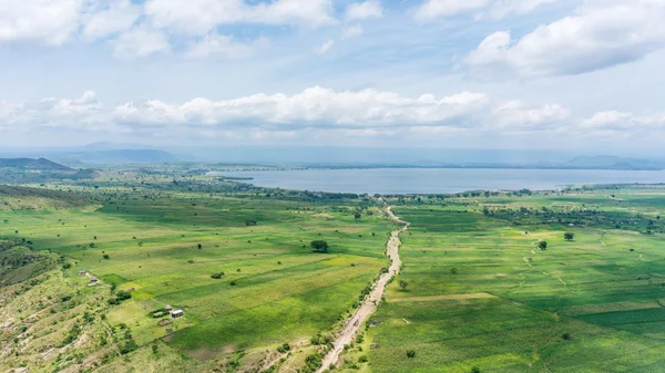 Vista aérea de Hawassa — Fotografia de Stock