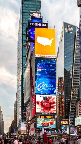 Times Square Νέα Υόρκη — Φωτογραφία Αρχείου