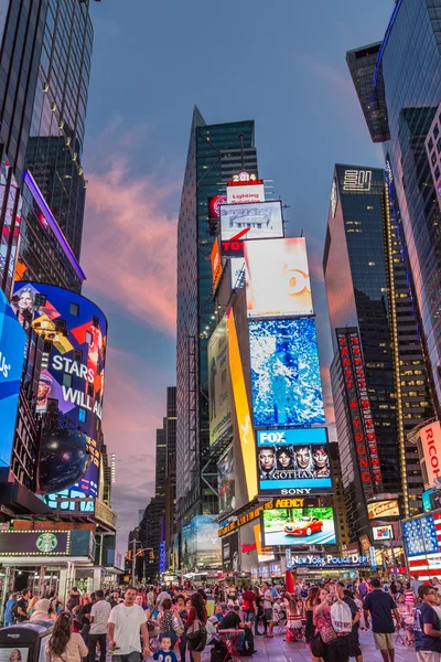 Times Square Νέα Υόρκη — Φωτογραφία Αρχείου