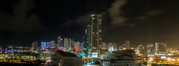 Vue aérienne du centre-ville de Miami — Photo