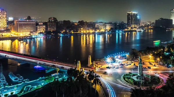 El Cairo de noche — Foto de Stock