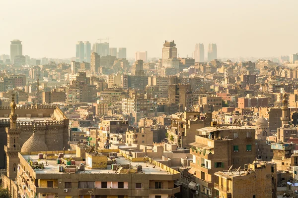 Letecký pohled na Káhiru — Stock fotografie